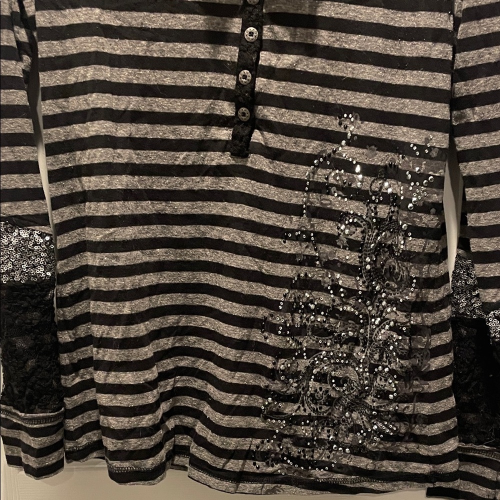 Maurices Premium Y2K Striped Top - Picture 4 of 6